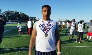 Morian Walker was among the high-profile prospects in attendance at the recent Blue-Grey Regional Combine in Northern California. 