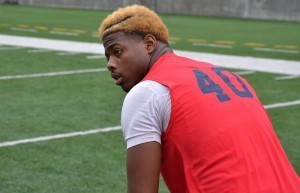 Kent State commit Tyrece Speaight was among the many well-known names at the recent Blue-Grey Regional Combine at the home of the Cincinnati Bengals.