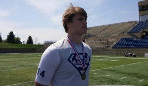 Tucker Spears was one of many up-and-coming prospects who attended the recent Blue-Grey Regional Combine in South Dakota.
