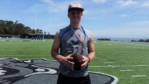 With interest from colleges all over the country, Kevin Davidson was among the high-profile prospects at this past weekend's Blue-Grey Super Combine.
